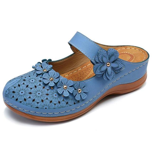 Sandales orthopédiques fleuris d'été pour Femmes