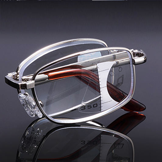 Lunettes de lecture Anti-lumière bleue Pliantes avec étui