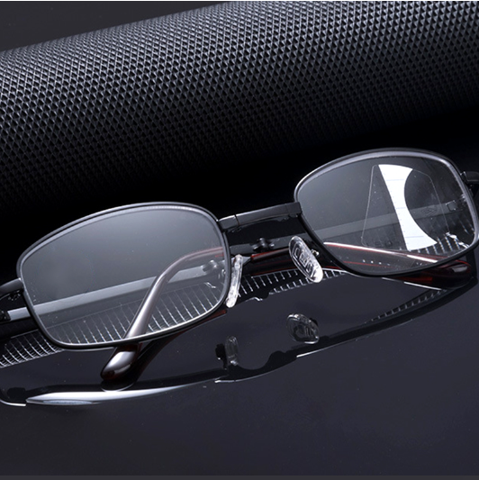 Lunettes de lecture Anti-lumière bleue Pliantes avec étui