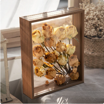Cadre herbier - Faites sécher vos bouquets de fleurs