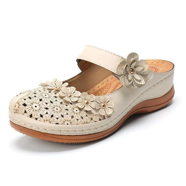 Sandales orthopédiques fleuris d'été pour Femmes