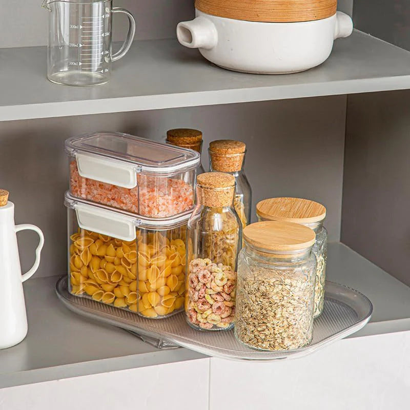 Plateau de cuisine multi-usage rotatif 360° - Fixation par ventouse