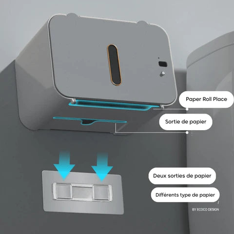 Distributeur de papier toilette automatique sans contact