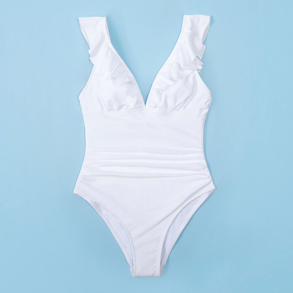 Maillot de bain 1PC à volants