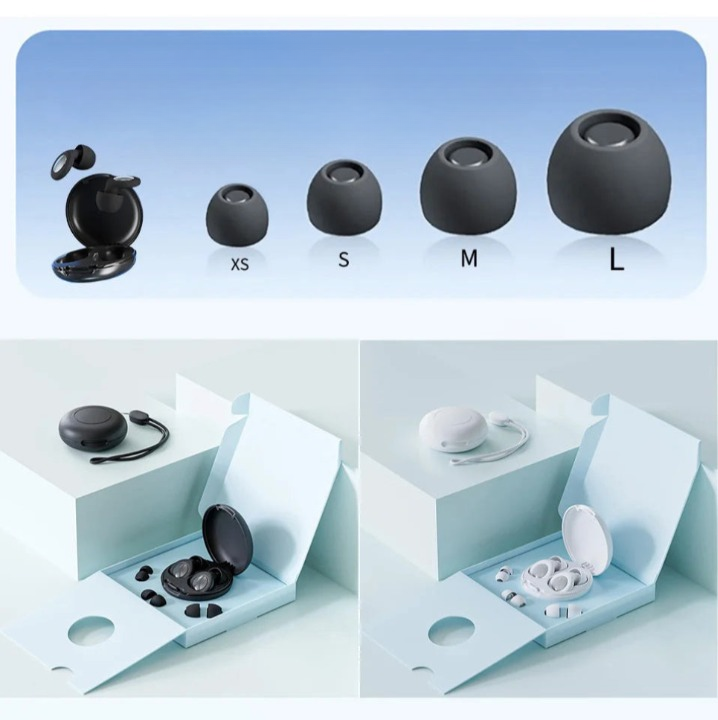 Reusable Noise-Cancelling Earplugs - Snoring & Concentration