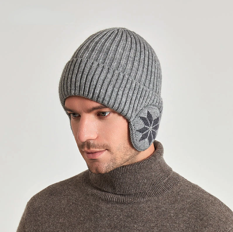 Bonnet doublé polaire cache-oreilles Mixte