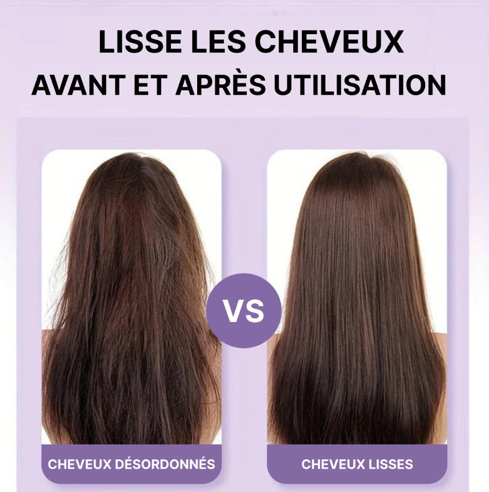 Mini peigne Lissant Sans Fil Rechargeable