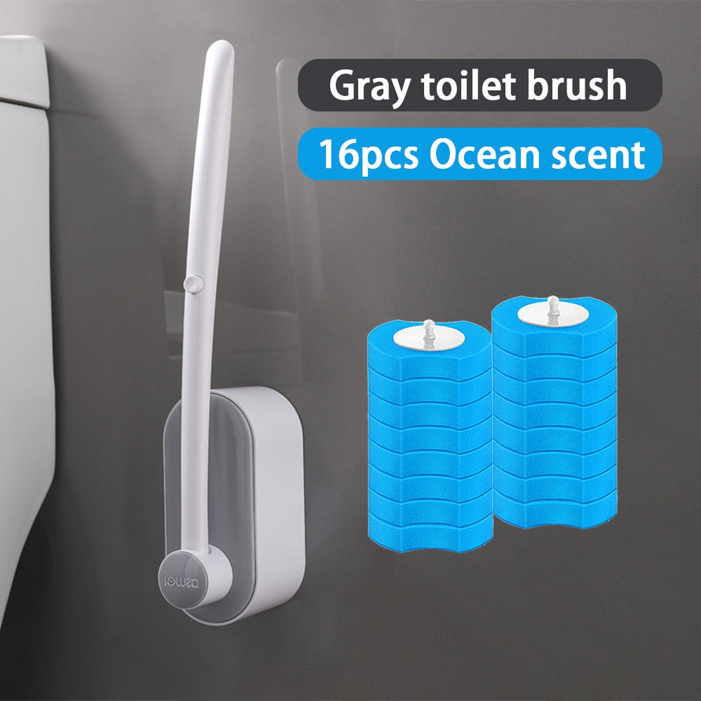 Brosse de toilette jetable