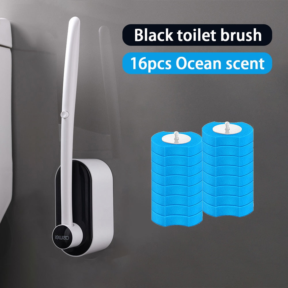 Brosse de toilette jetable