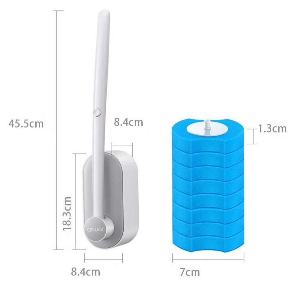 Brosse de toilette jetable