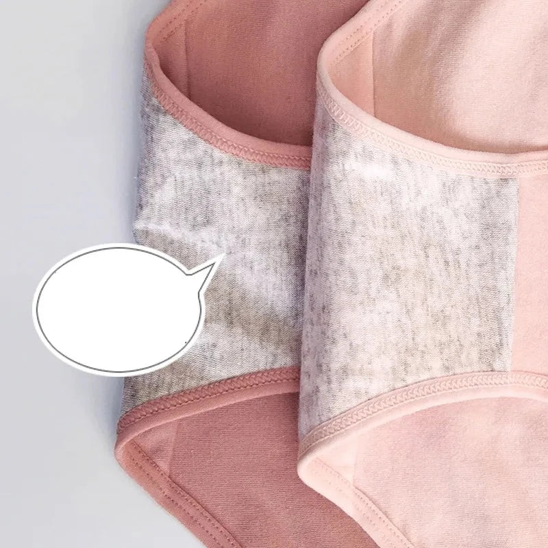 Lot de 12 Culottes Pastel en Coton Respirantes & Confortables