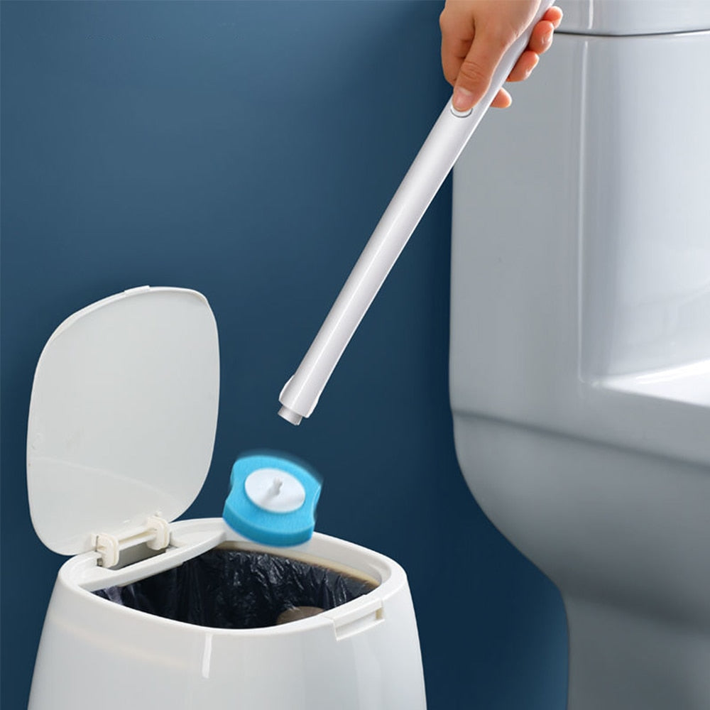 Brosse de toilette jetable