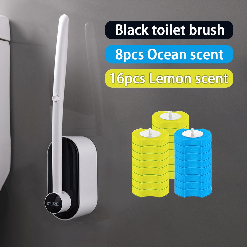 Brosse de toilette jetable
