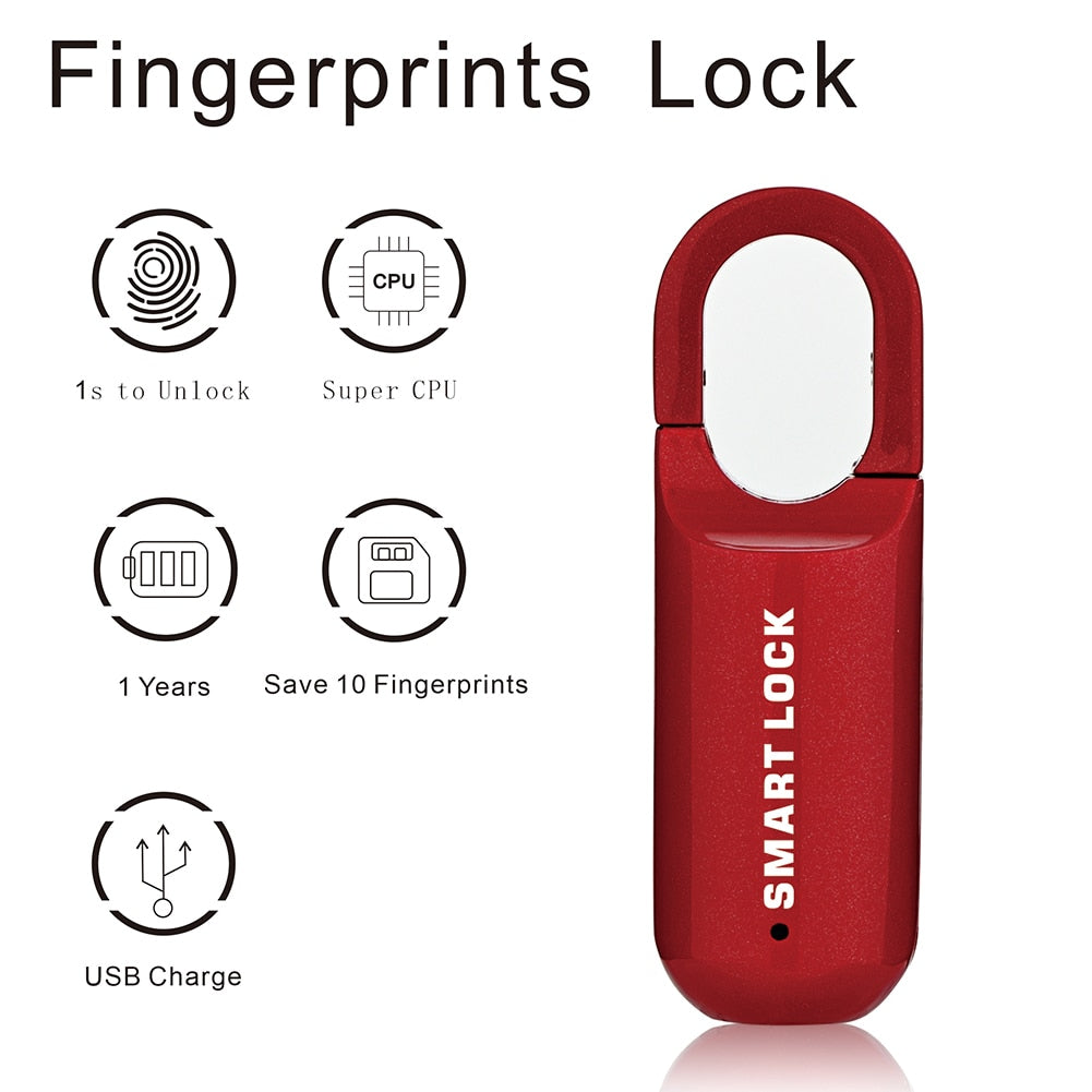 Cadenas intelligent - Verrouillage par empreinte digitale