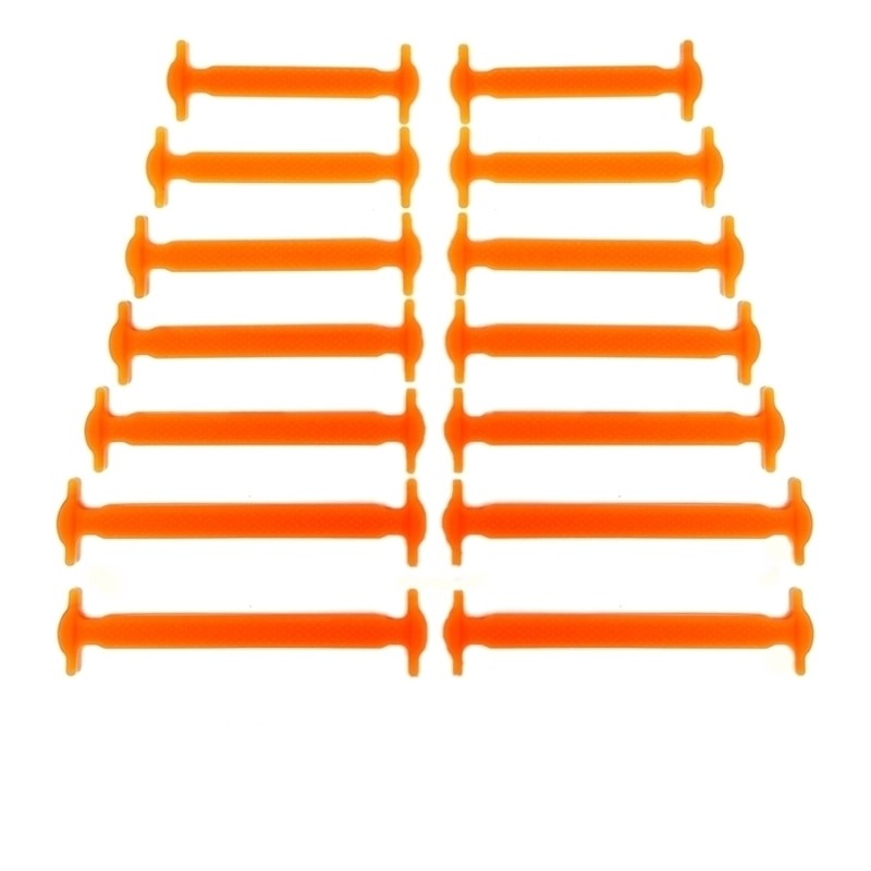 QUICK LAZY SHOELACE - 14x Lacets en silicone sans laçage
