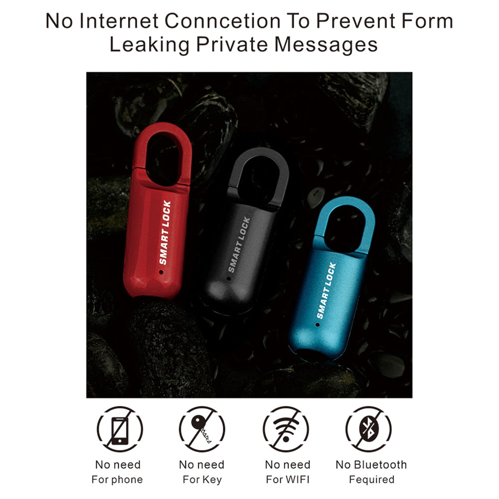 Cadenas intelligent - Verrouillage par empreinte digitale