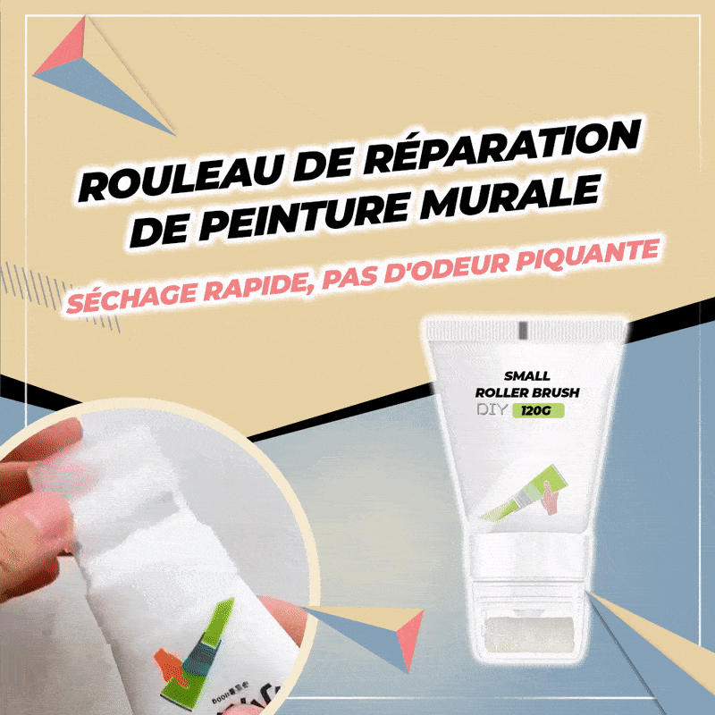 Rouleau de réparation de peinture murale