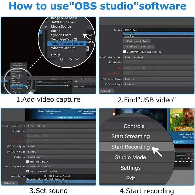 Adaptateur HDMI 1080p vers USB - Haute Définition
