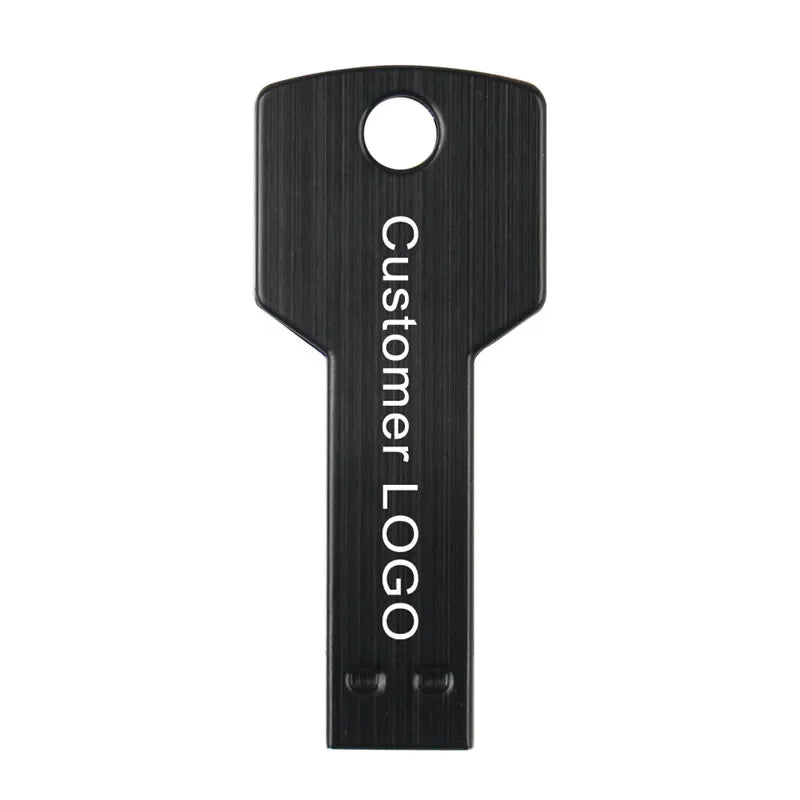 KEY - Clé USB 2.0 en forme de clé - 4 à 64GB