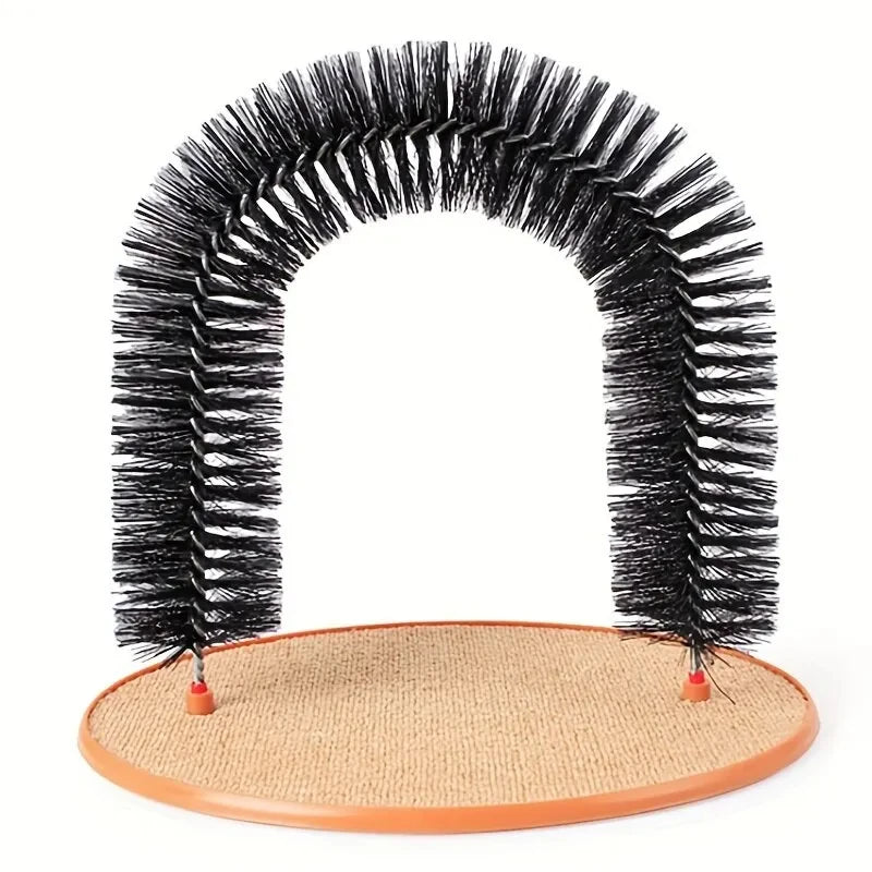 Arc de Massage pour Chat - Brosse Auto-Toilettage