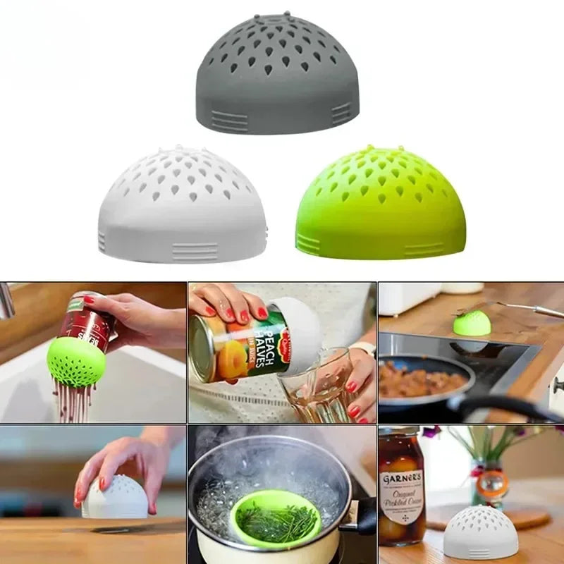 3x Mini Passoire pour Boîte de Conserves 7.5CM