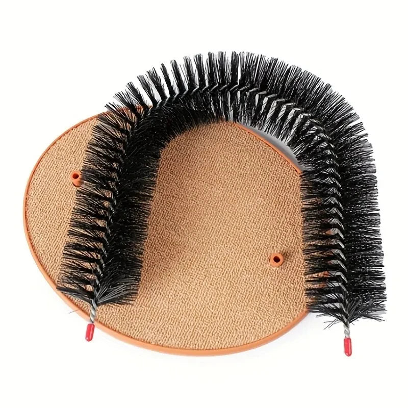 Arc de Massage pour Chat - Brosse Auto-Toilettage