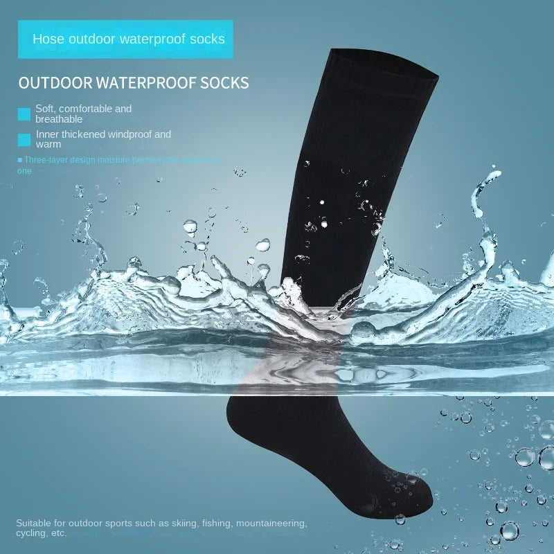 Chaussettes Imperméables Hautes pour Randonnée