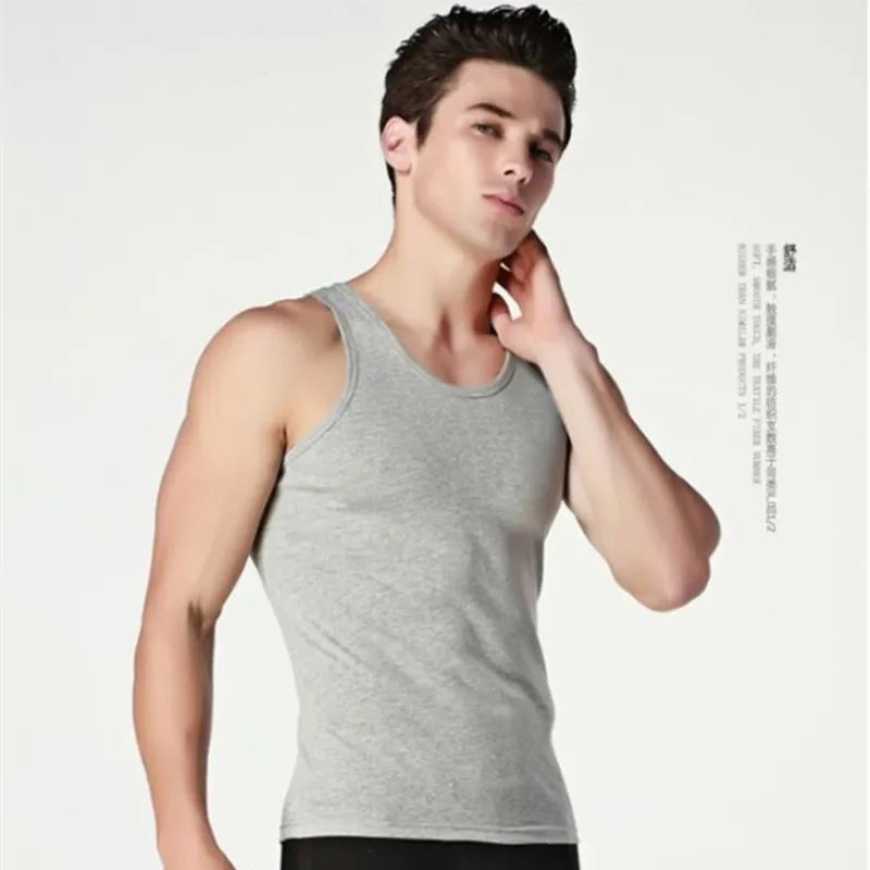 Lot de 3 Maillots de corps pour hommes 100% coton