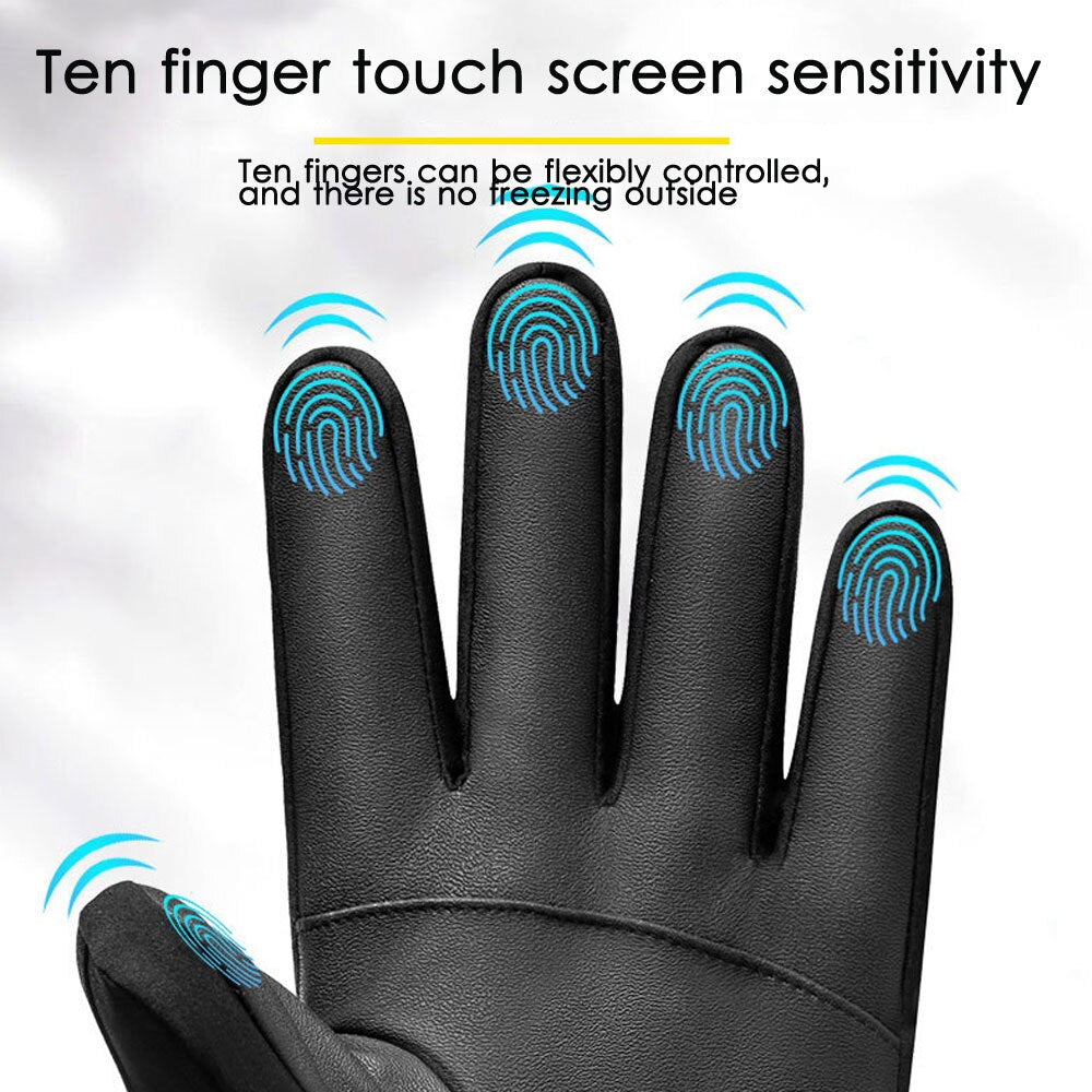 Gants thermiques waterproof GRAND FROID -40° - 5 couches d'isolation