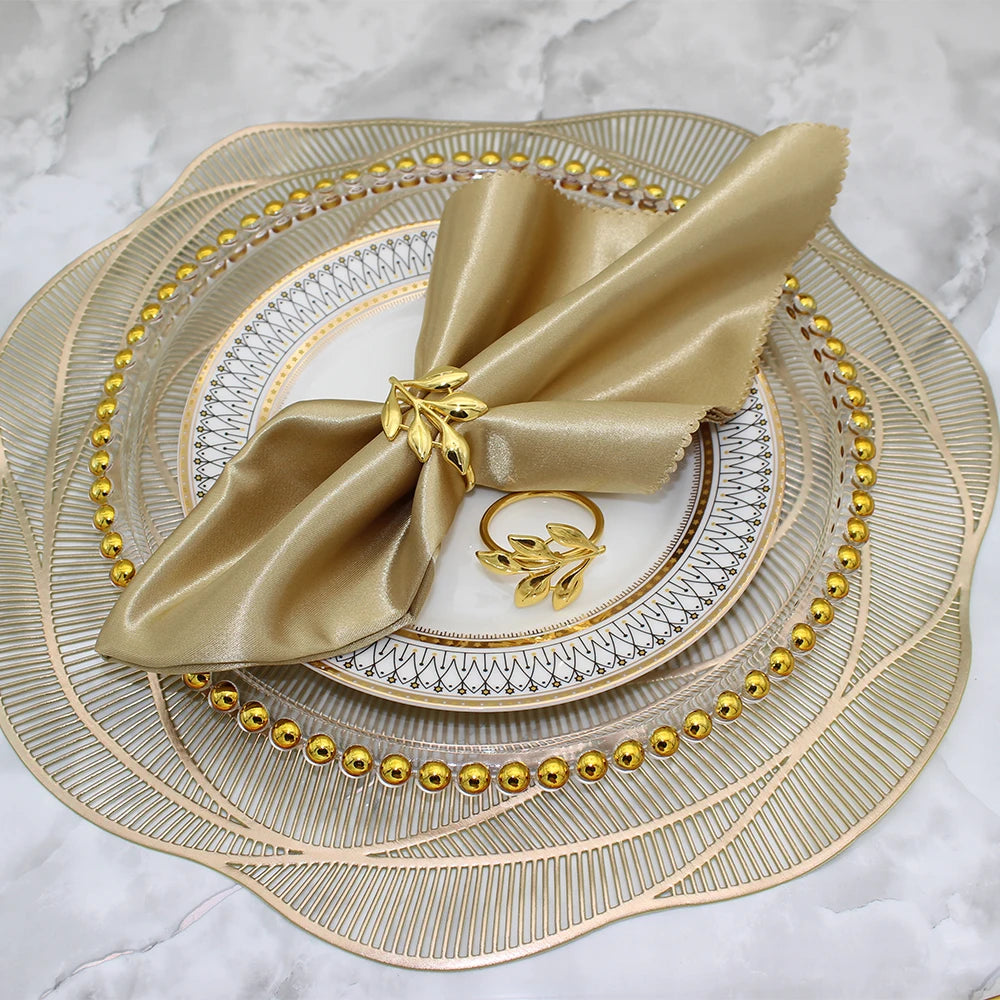 Set de 6 Ronds de serviette de table