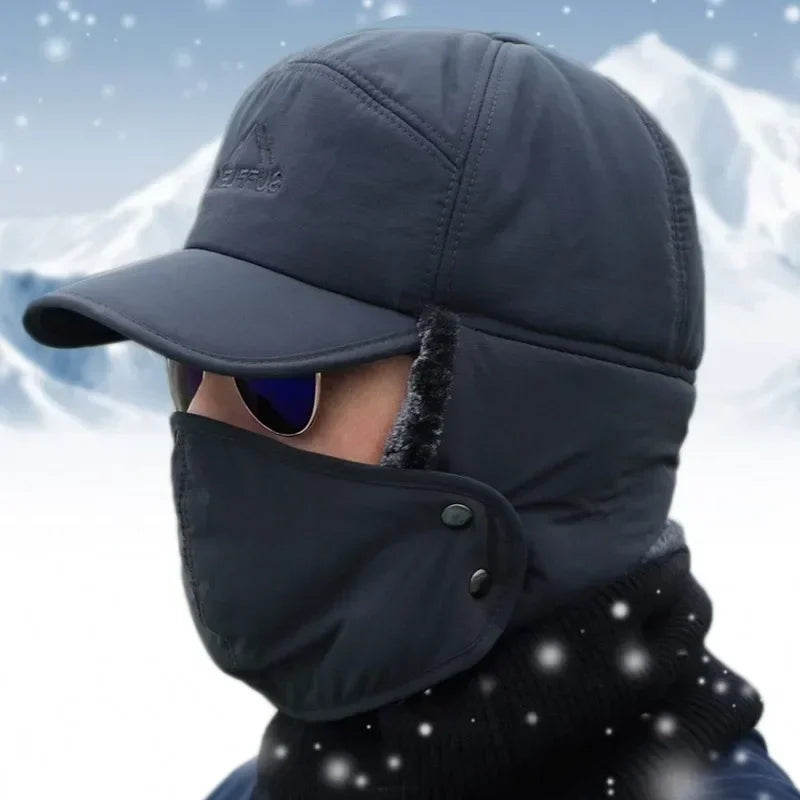 Chapeau bombardier Grand froid -20° Intérieur polaire