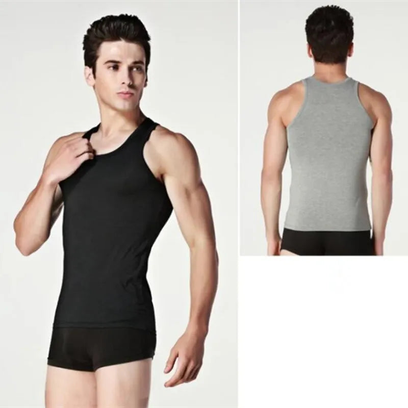 Lot de 3 Maillots de corps pour hommes 100% coton