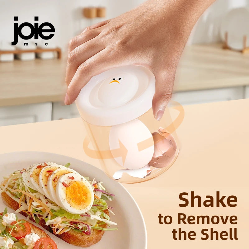 Chef Eggy - Ustensile 3 en 1 pour Oeuf - Épluche, Coupe & Émiette