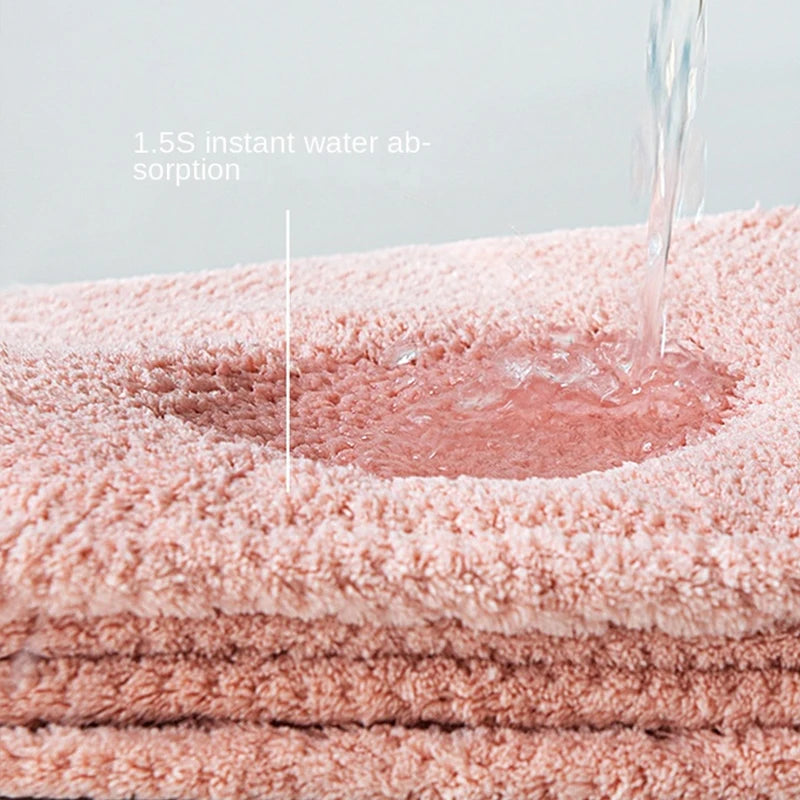 Peignoir effet robe avec grand poche centrale - ULTRA Absorbant