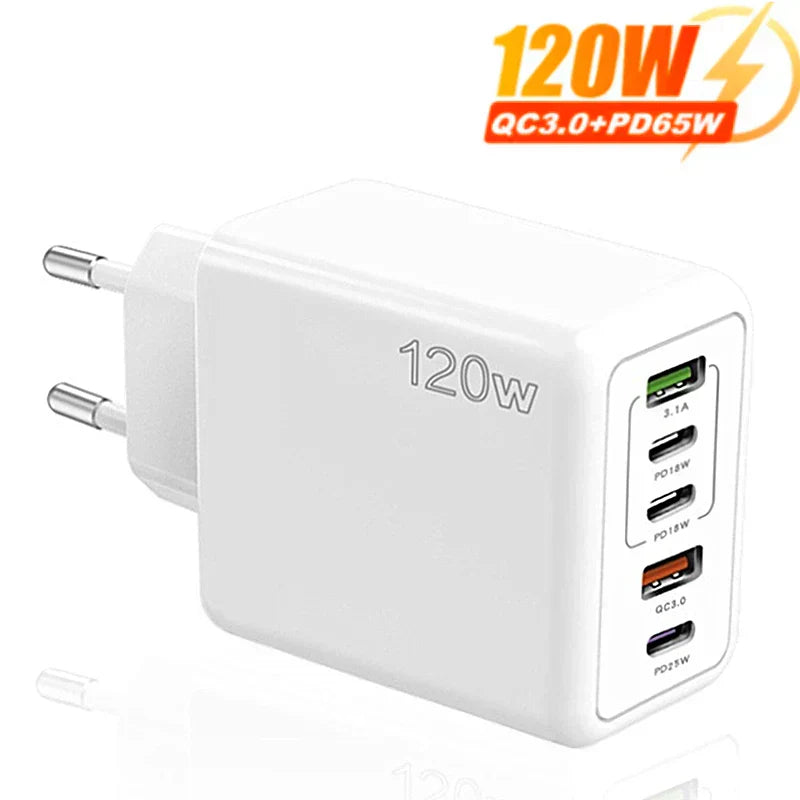 Chargeur Ultra Rapide USB + USB-C
