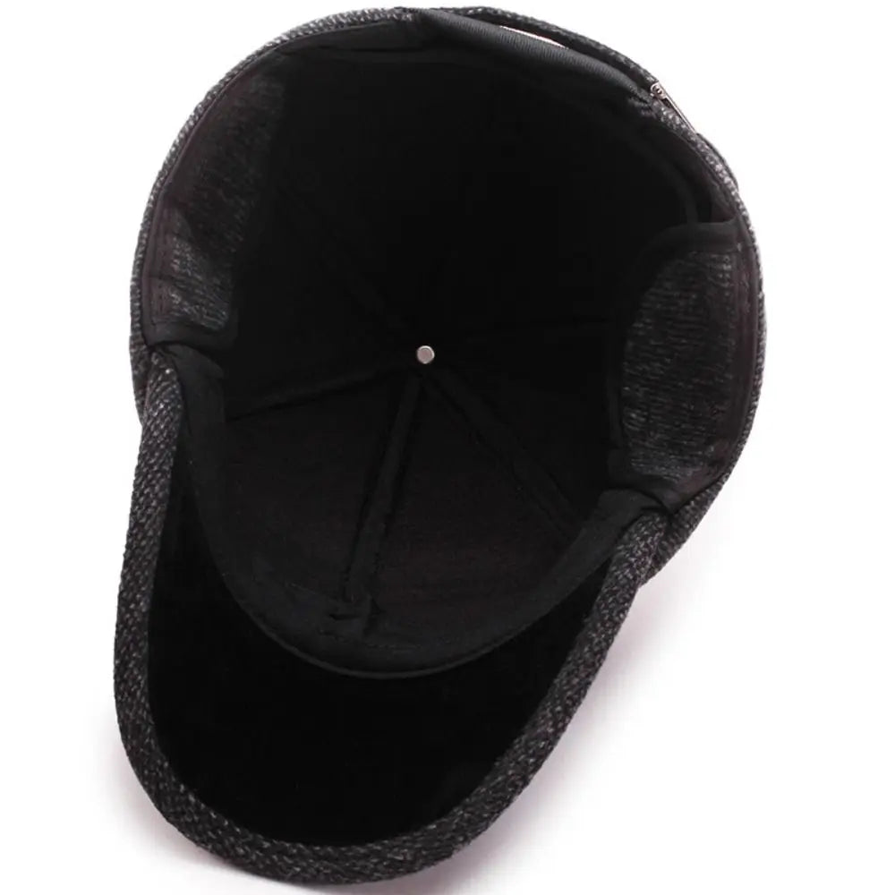 Casquette de baseball en laine pour homme
