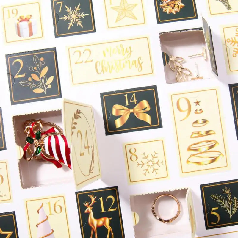 Calendrier de l'Avent Bijoux & Accessoires de Noël