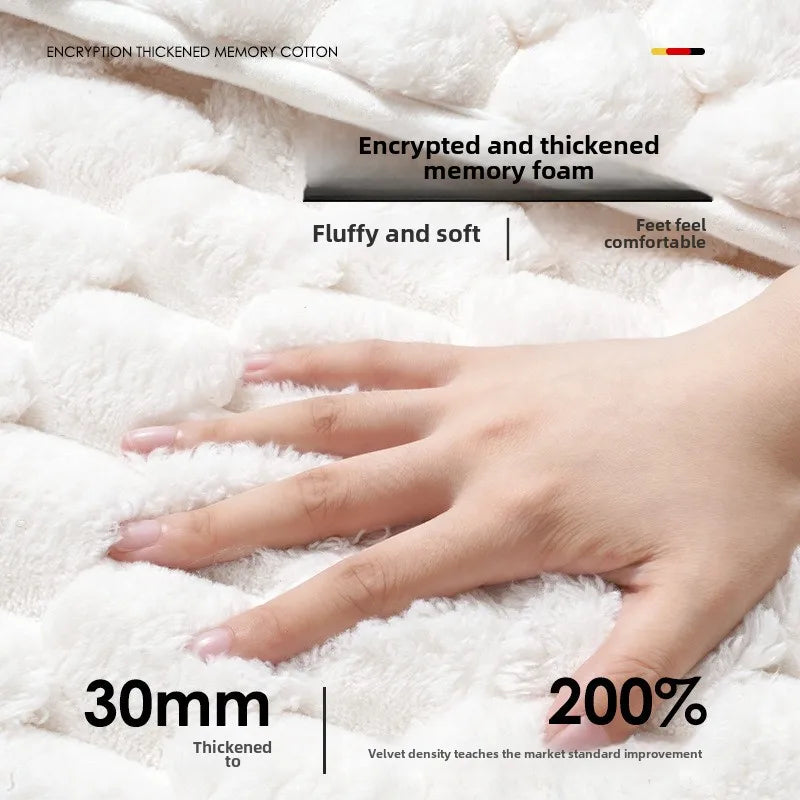 Tapis de Bain Ingénieux à Absorption & Séchage Rapide