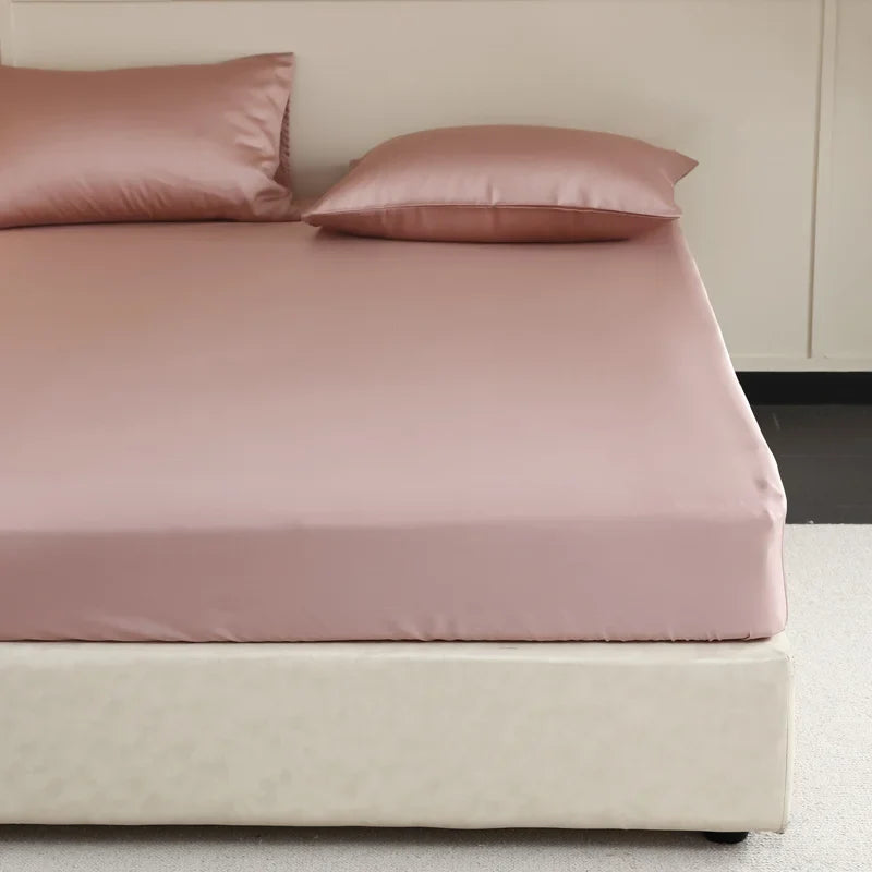 Drap Housse Luxueuse en Soie de Mûrier - 14 Tailles