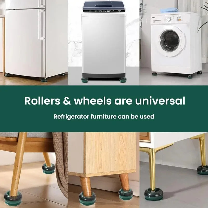 Amortisseurs Silencieux pour Lave-linge & Meubles