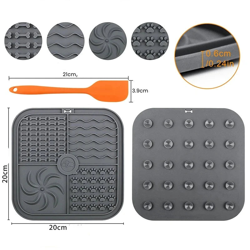 Tapis de léchage et d'occupatation pour chien et chat