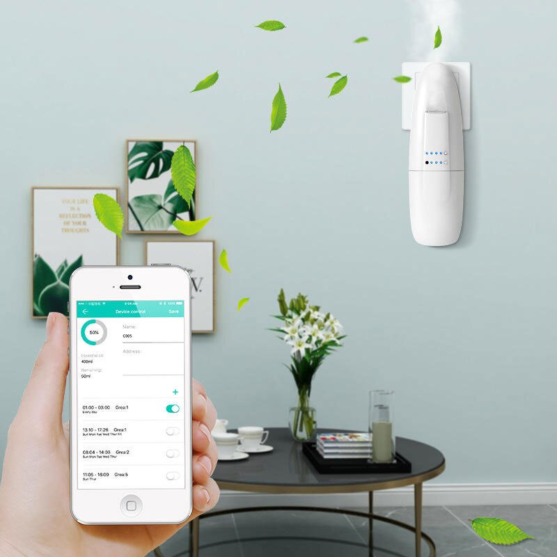 Diffuseur d'huiles essentielles intelligent
