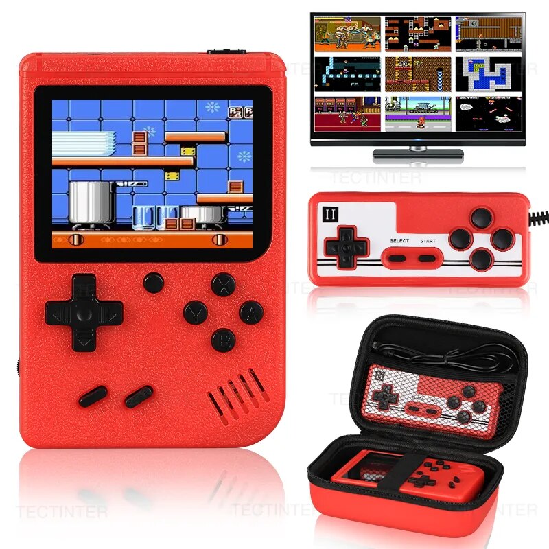 Mini console de jeu rétro - 400 jeux intégrés