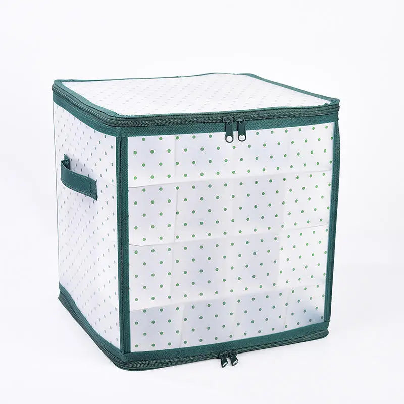 Boîte de Rangement pour Boules de Noël - 64 Cases