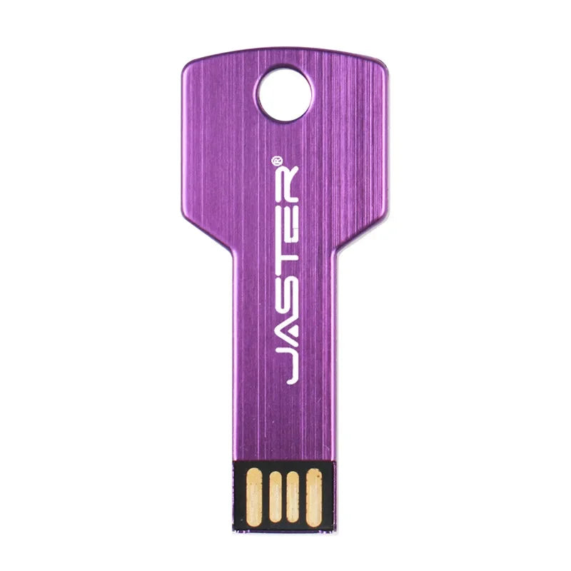 KEY - Clé USB 2.0 en forme de clé - 4 à 64GB