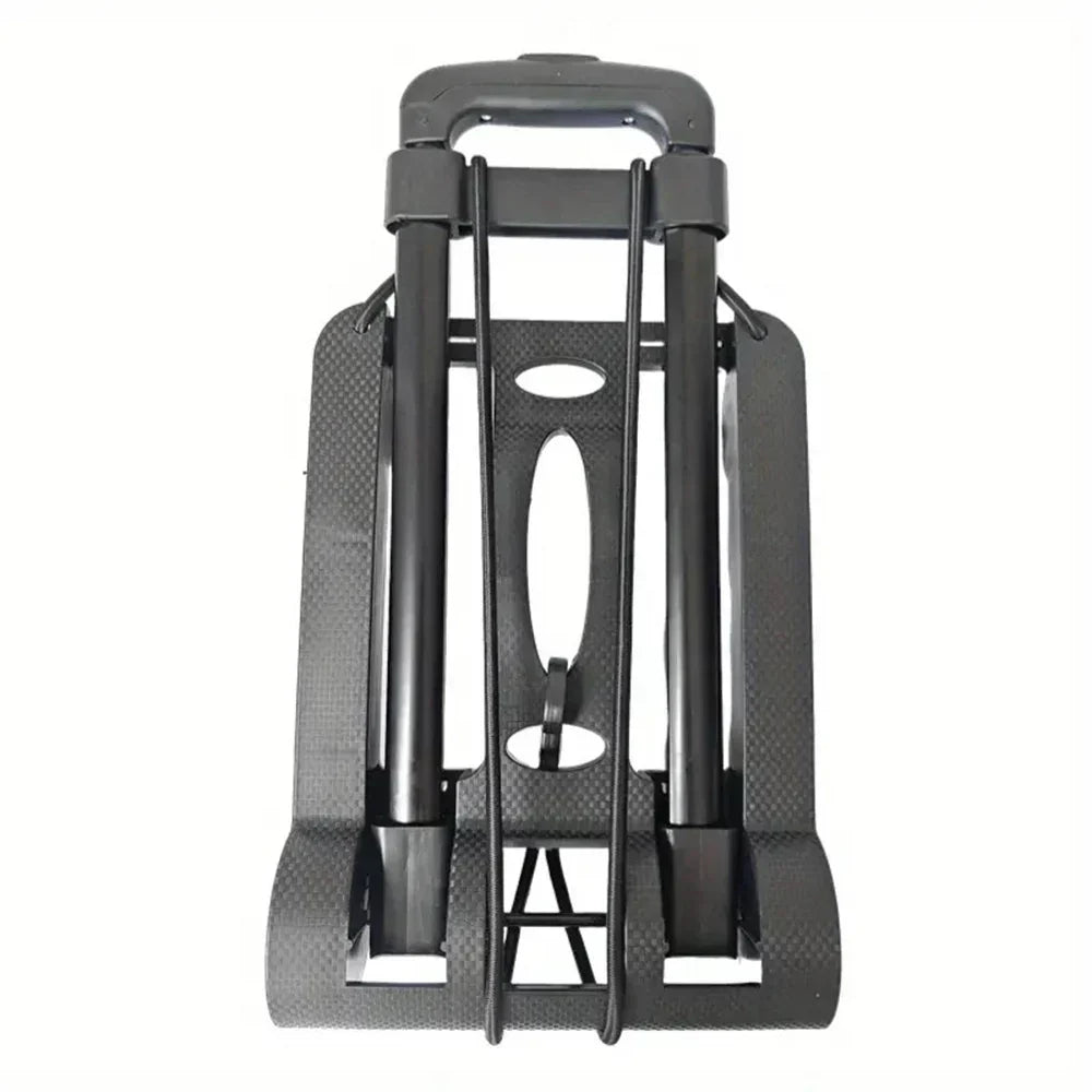 Diable à Main Pliable et Portable avec Cordes de Maintien - Jusqu'à 25kg