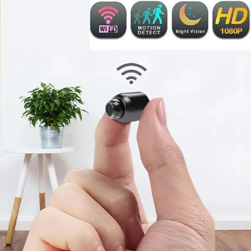 Mini Caméra WIFI 1808P + Carte SD 32G