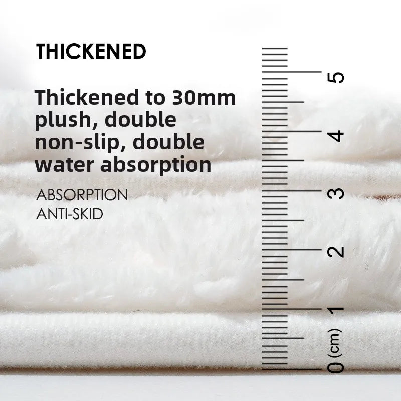 Tapis de Bain Ingénieux à Absorption & Séchage Rapide