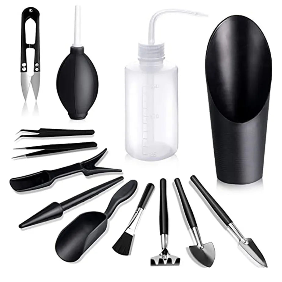 Kit de jardinage pour plantes succulentes - 13 Mini Outils