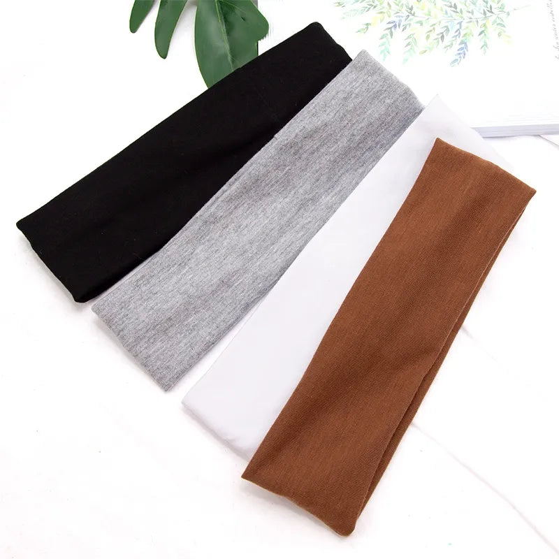 Lot de 5 Bandeaux élastiques en coton pour femmes